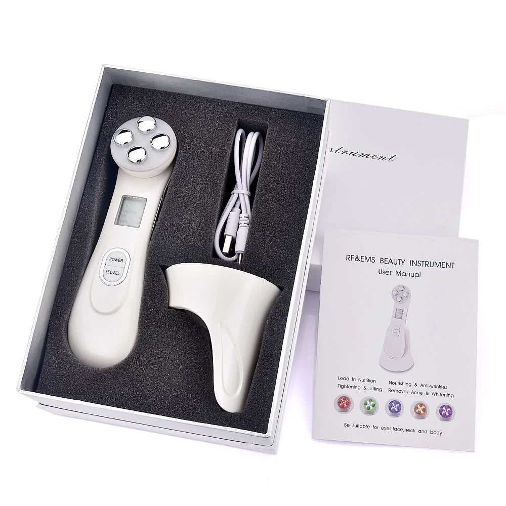 Facial 5-In-1 LED Skin Tightening Beauty